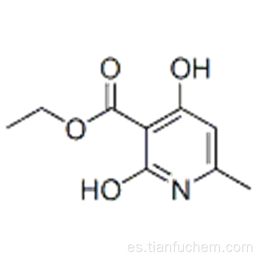 Etil 2,4 dihidroxi 6 metil 3 piridincarboxilato CAS 70254-52-3